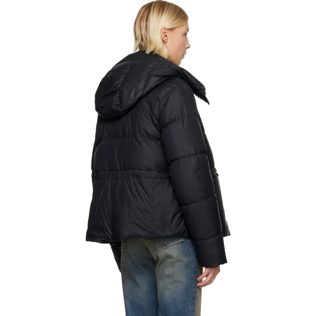 Canada Goose Black 'Tonal Label' Montgomery Down Jacket