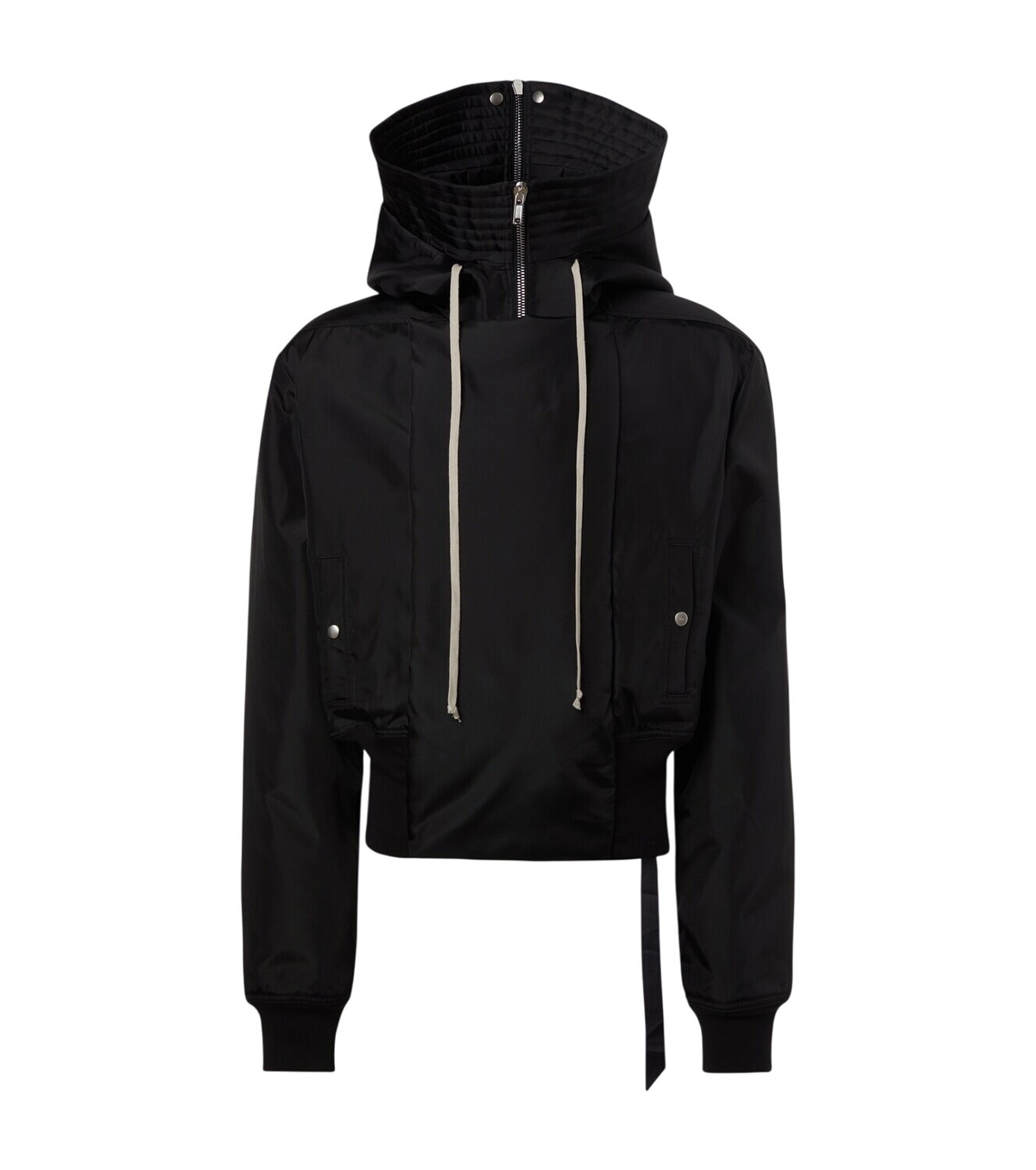 【中綿無し】Rick Owens mollino モリノジャケット RICK OWENS | 'Mollino' slant zip leather biker jacket | Men