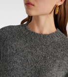 Jil Sander Oversized alpaca and wool-blend sweater