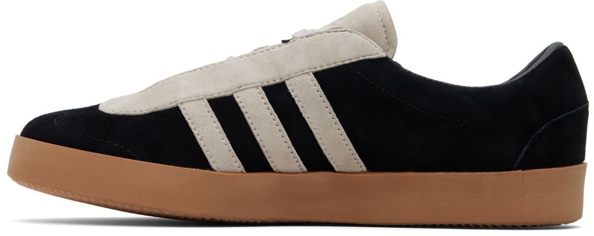 Y-3 Black & Gray Gazelle Sneakers