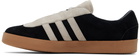 Y-3 Black & Gray Gazelle Sneakers