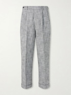 BODE - Static Weave McNab Straight-Leg Woven Trousers - Gray