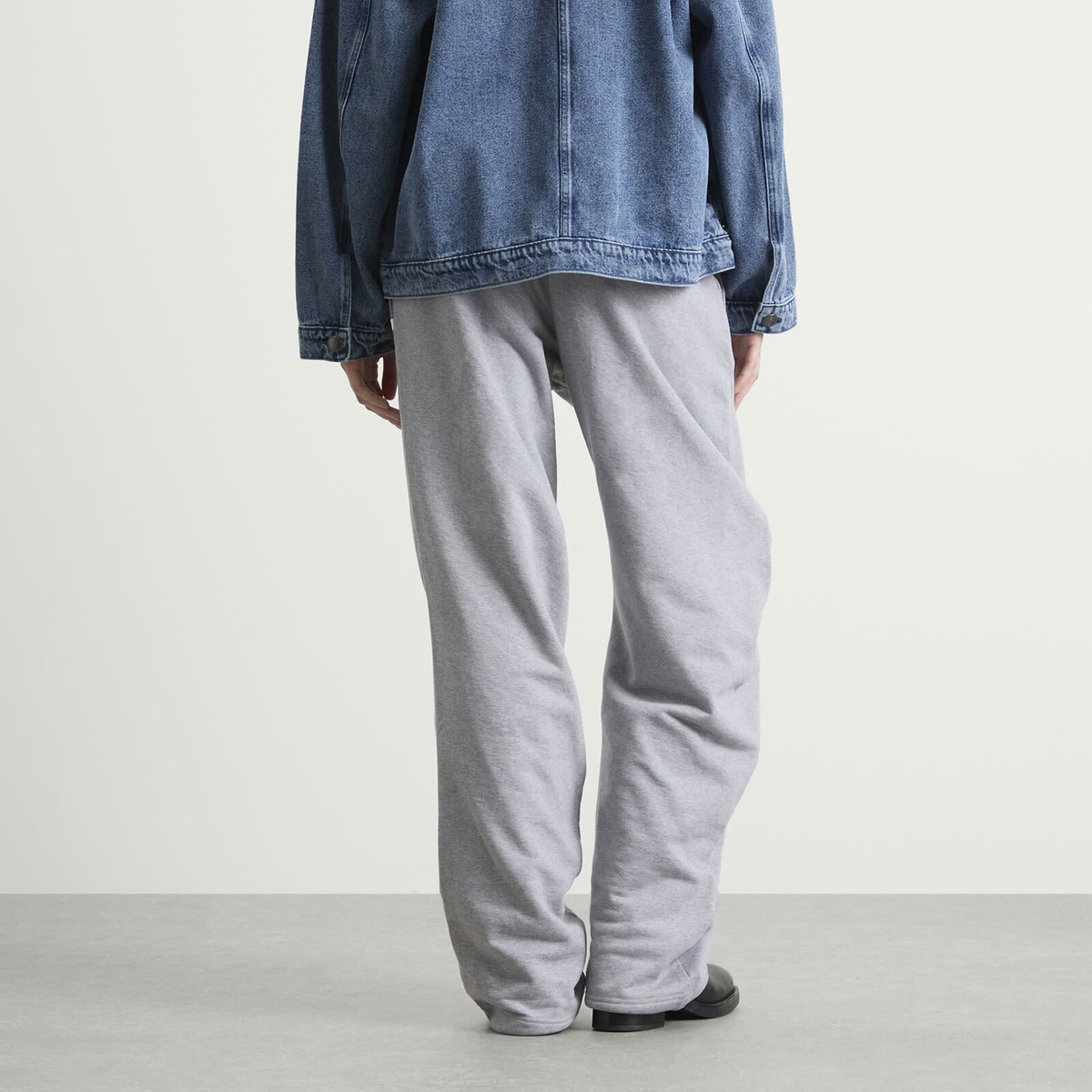 Charles Jeffrey Loverboy Women's Topsy Turvy Joggers in Grey Marl