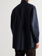 WTAPS - Button-Down Collar Cotton-Twill Shirt - Blue