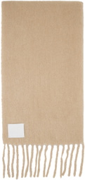 Teurn Studios SSENSE Exclusive Beige Oversized Scarf