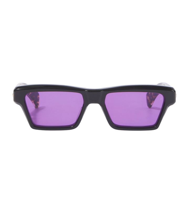 Photo: Jacques Marie Mage x Haider Ackermann Melchior rectangular sunglasses
