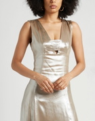 Peserico Womens Maxi dress in Beige