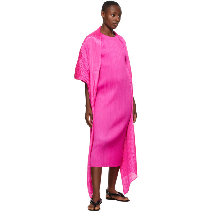pleats please tank dress Pleats Please Issey Miyake Women's Monthly Colors March Pleated Tunic Top - Green