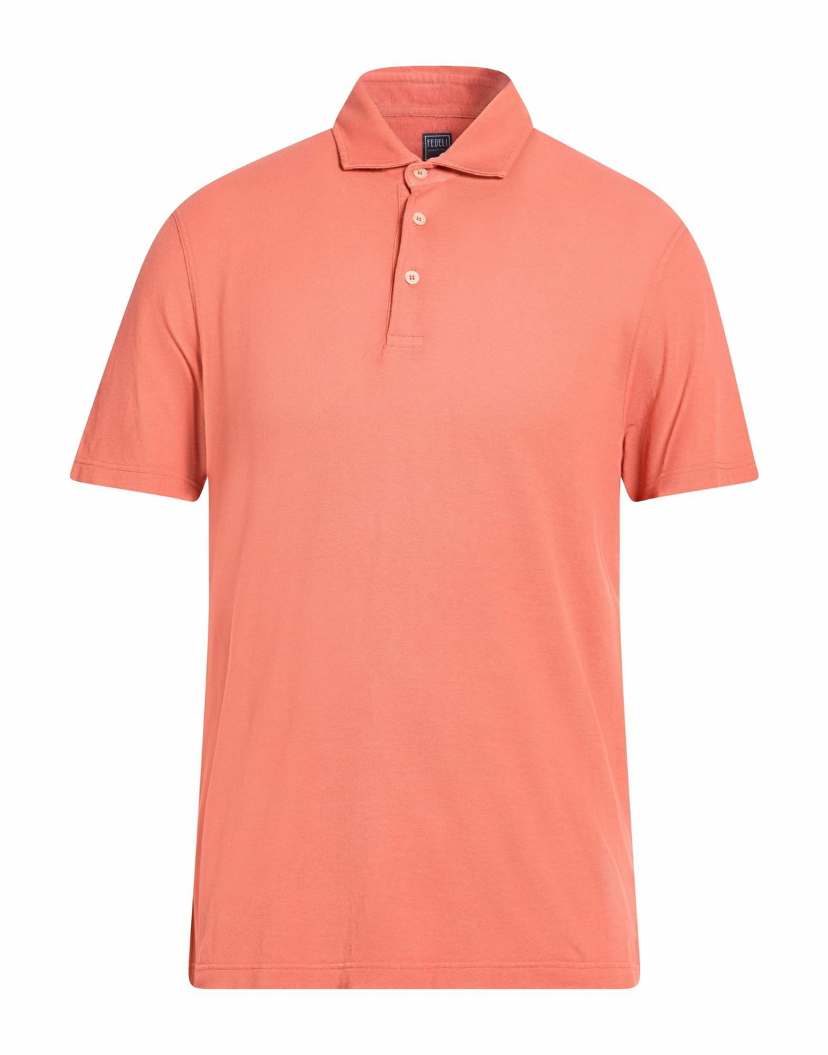Fedeli Mens Polo shirt in Orange