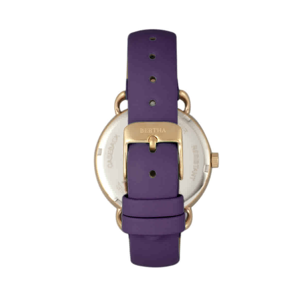 Bertha Gwen Purple Dial Ladies Watch BR8305