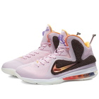 Nike Lebron IX Sneakers in Regal Pink/Multi