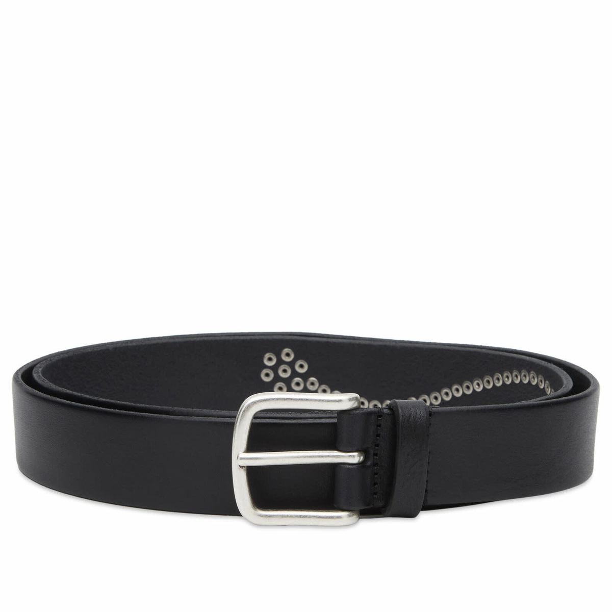 Anderson's - 4cm Black Leather Belt - Black Anderson's Anderson's - 4cm Black Leather Belt - Black Anderson's