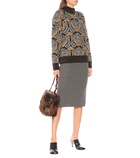 Dries Van Noten - Wool-blend pencil skirt