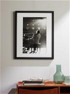 Sonic Editions - Framed 1966 Ray Charles at the Piano Print, 16&quot; x 20&quot;