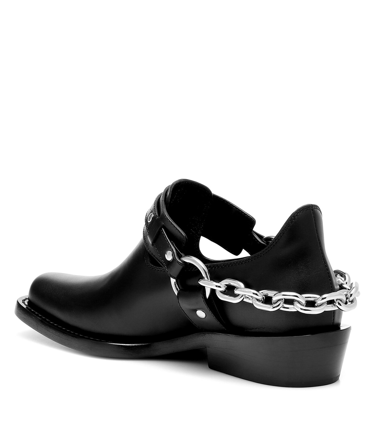 Paco Rabanne - Moto leather ankle boots