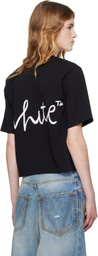 Off-White Black 'Off-White' Shared Logo Boxy T-shirt