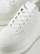 Givenchy - G4 Logo-Embossed Leather Sneakers - White