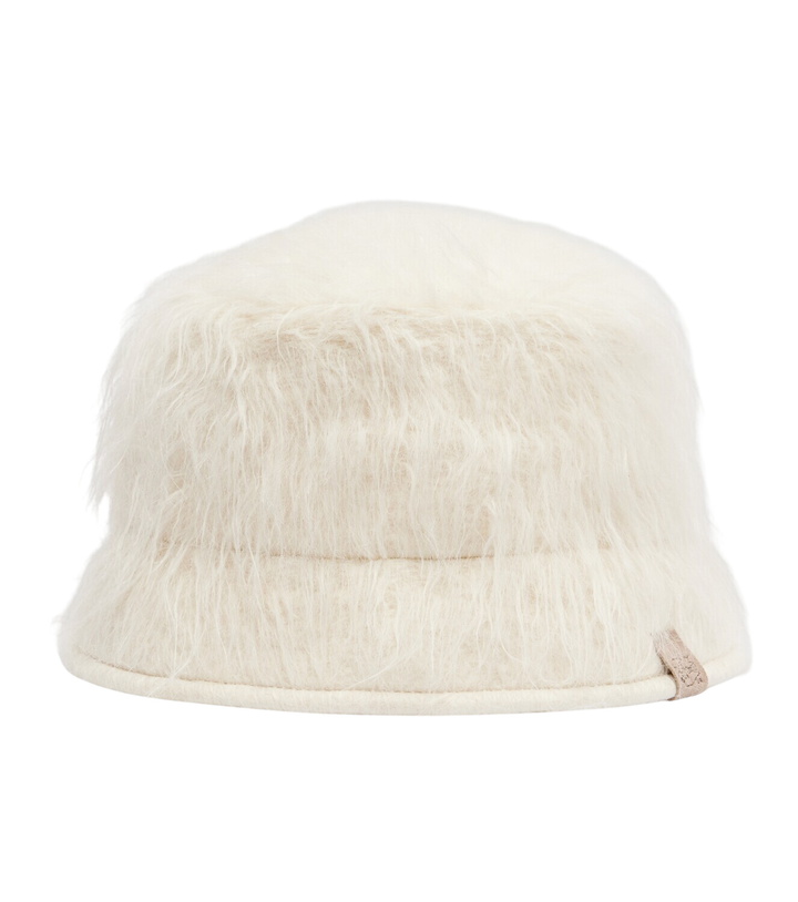 Photo: Brunello Cucinelli Alpaca-blend bucket hat