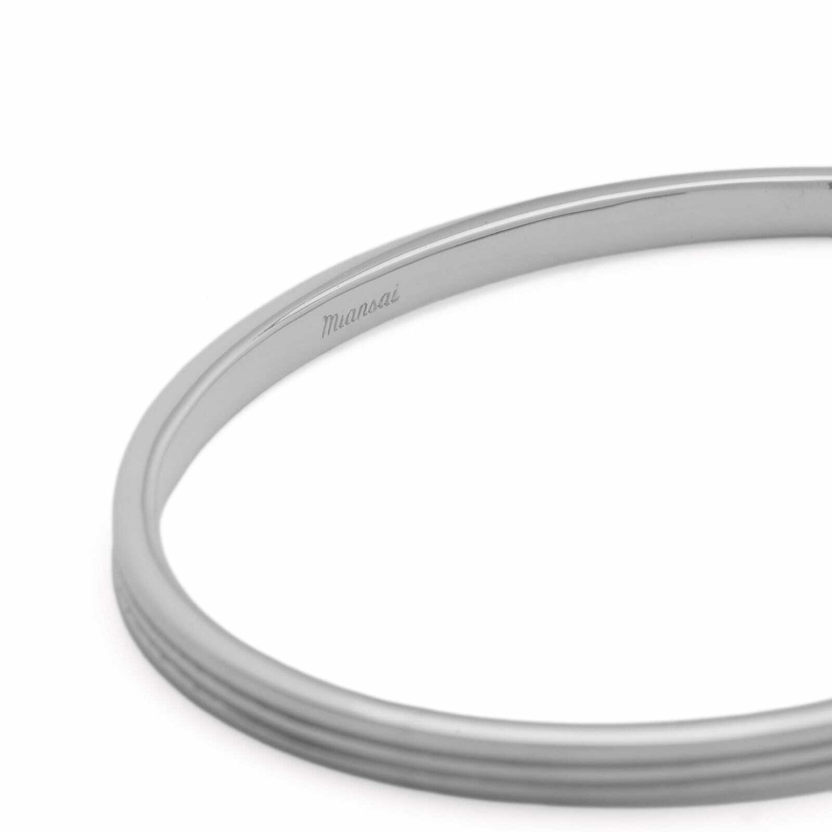 Miansai Men's Stag Cuff Bracelet in Silver