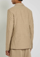 Jacquemus La Veste Melo Slubbed Linen-blend Blazer Beige