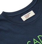 Pasadena Leisure Club - Tourist Logo-Print Cotton-Jersey T-Shirt - Blue