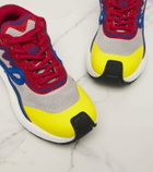 Loewe Pogo colorbocked mesh-trimmed sneakers