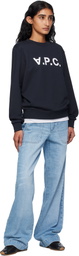 A.P.C. Navy Standard Grand 'VPC' Sweatshirt
