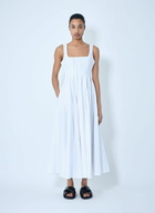 Sportmax Square Neck Sleeveless Dress