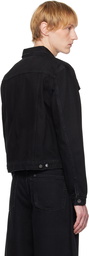 032c Black Down To Earth Boxy Denim Jacket