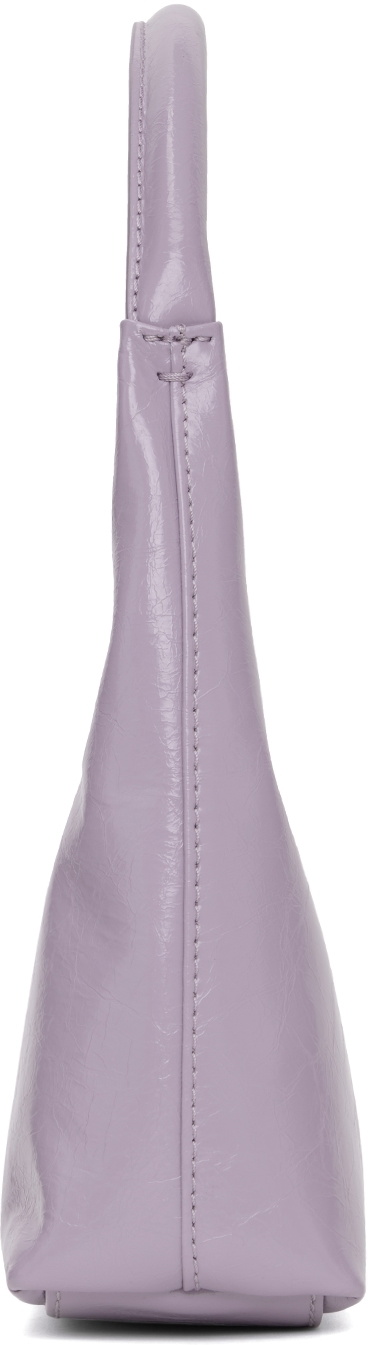 Marge Sherwood Purple Crinkled Mini Shoulder Bag Marge Sherwood