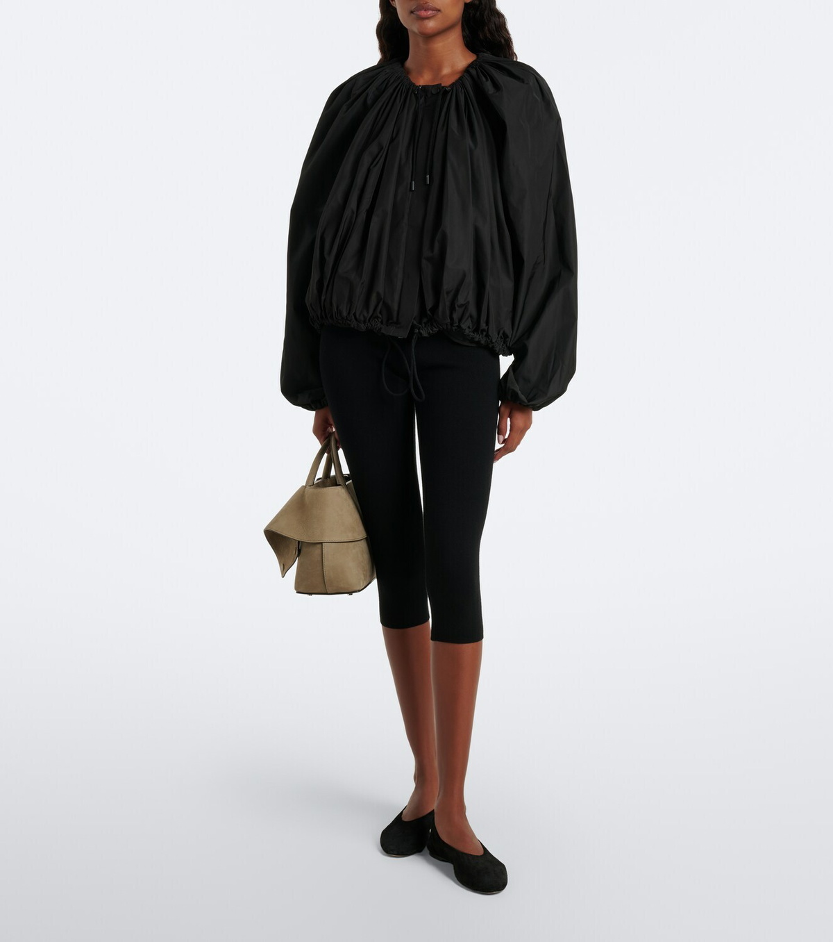 Toteme Mercer Small leather top-handle bag