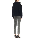 Junya Watanabe - Checked wool-blend sweater