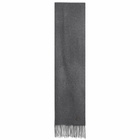 Moncler Men's Cashmere Scarf in Grey 