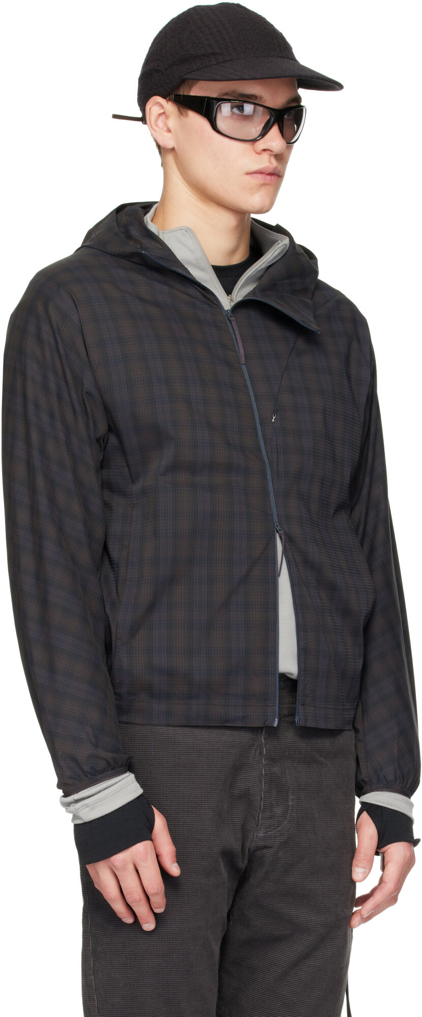 POST ARCHIVE FACTION (PAF) Gray Runner Jacket