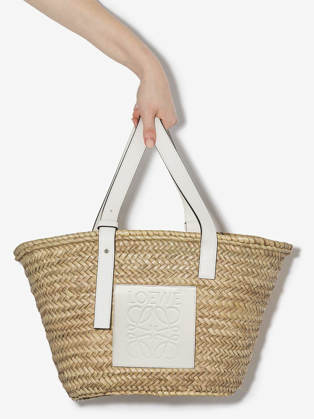 LOEWE - Basket Raffia Tote Bag Loewe