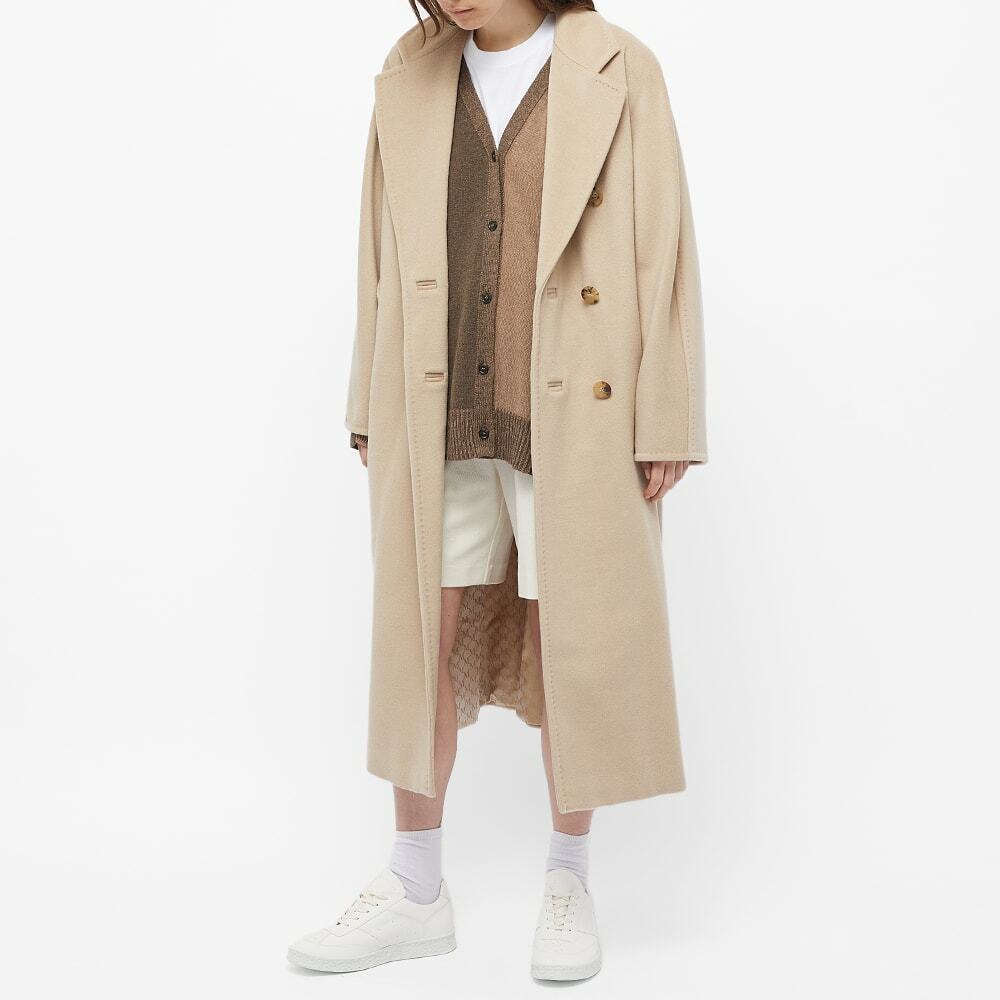 コート MAX MARA Woman Coat Sand 2516011031600 066 Double-breasted trench coat in water-repellent twill, sand