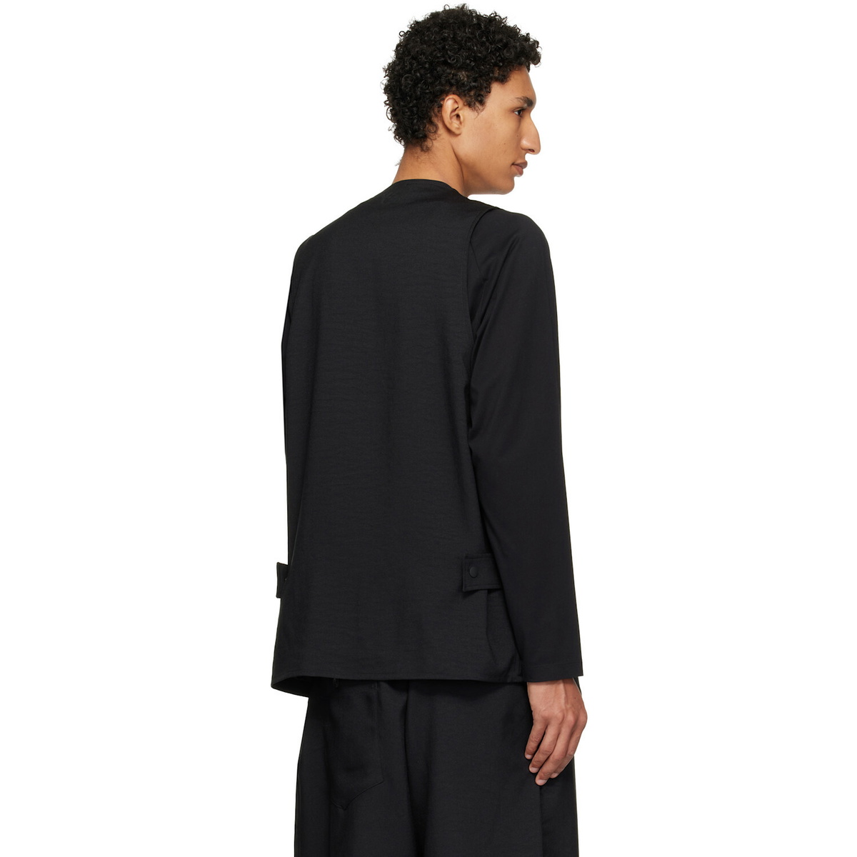 Y-3 Black Sport Uniform Pocket Vest