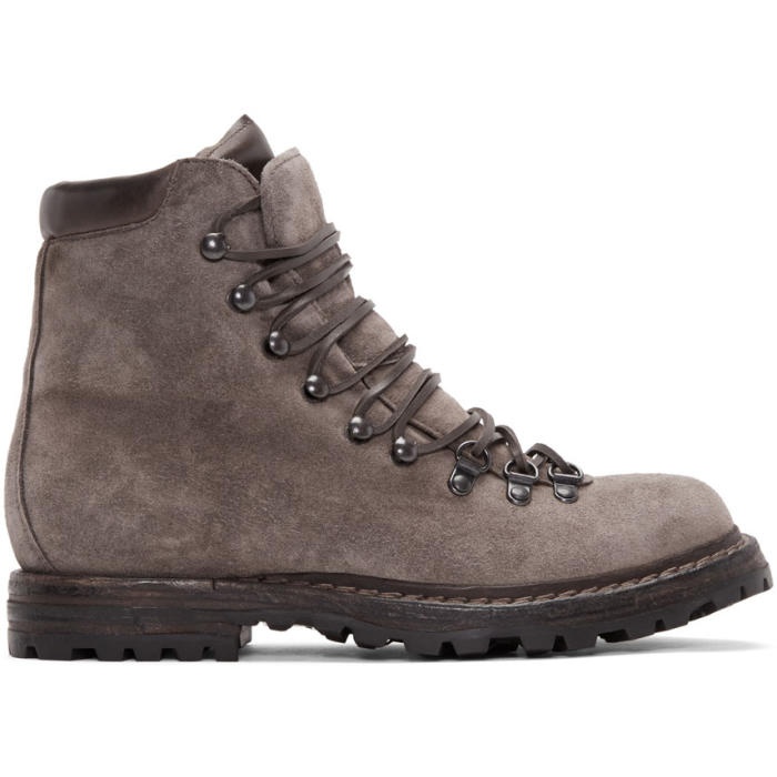 Photo: Officine Creative Taupe Suede Kontra Hiking Boots