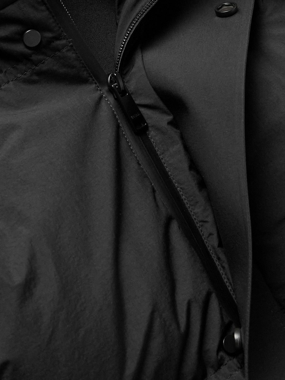 Zegna - Quilted Nylon Hooded Down Ski Jacket - Black Zegna