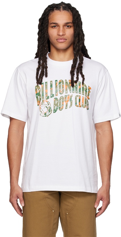 Photo: Billionaire Boys Club White Camo Arch T-Shirt