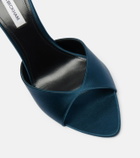 Victoria Beckham Harlow 100 satin mules