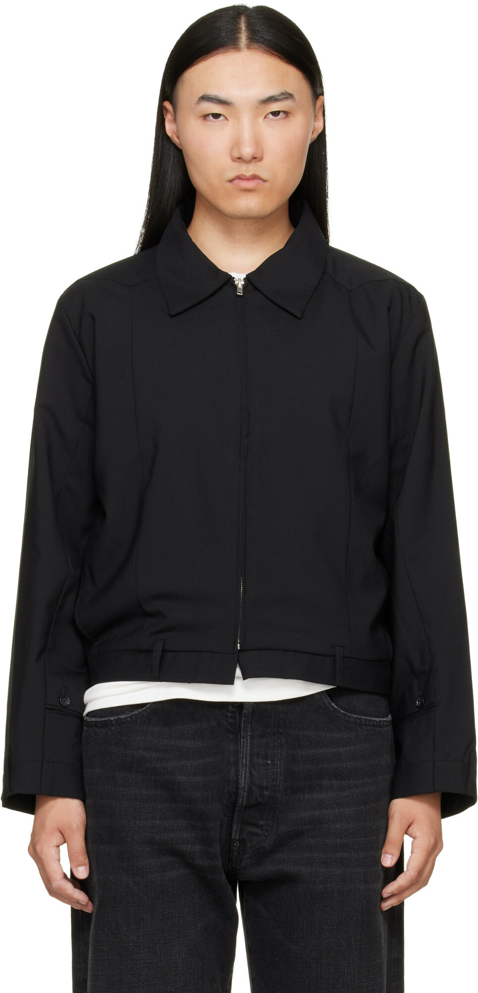 HODAKOVA Black Harrington Jacket