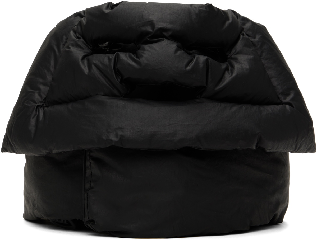 Dingyun Zhang Black Helmet Cross-Body Tote