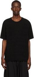 Yohji Yamamoto Black Cotton T-Shirt