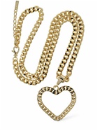 MOSCHINO - Heart Charm Long Necklace