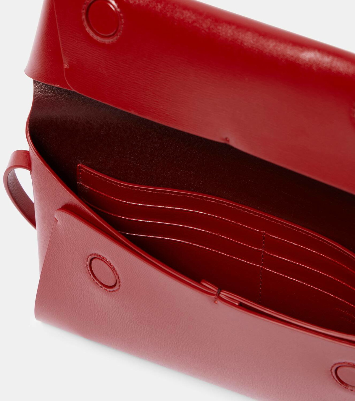 Jil Sander Folded Small leather crossbody bag Jil Sander