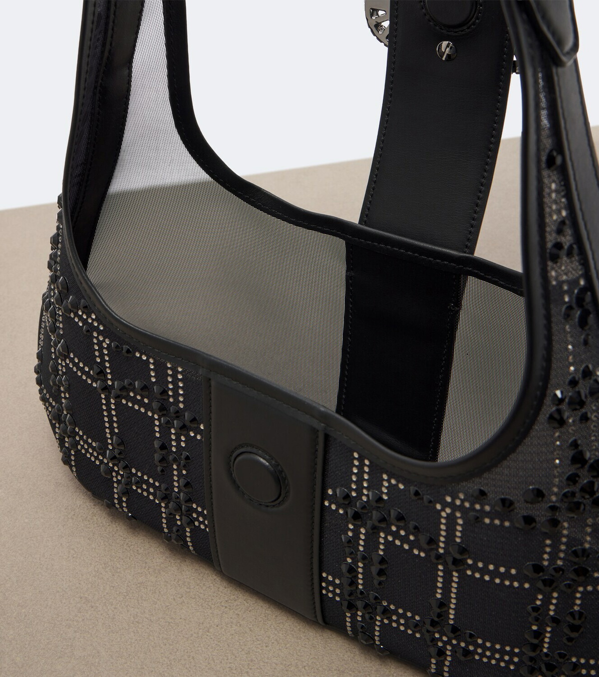 Roger Vivier Pilgrim Mini embellished top-handle bag