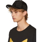 Fendi Black Karligraphy Mesh Cap