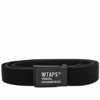 WTAPS Men's 02 Webbed Belt in Black