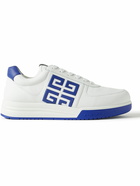 Givenchy - G4 Logo-Embossed Leather Sneakers - White